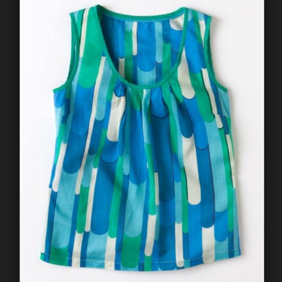 Boden Tops - Boden Geometric Printed Top